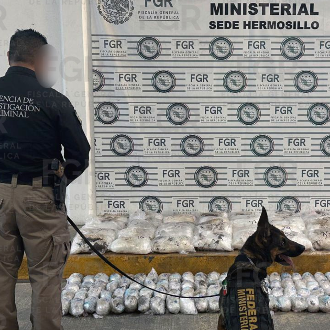 Aseguran Más de 100 Kilos de Metanfetamina en Paquetería de Hermosillo; El Destino era Tijuana